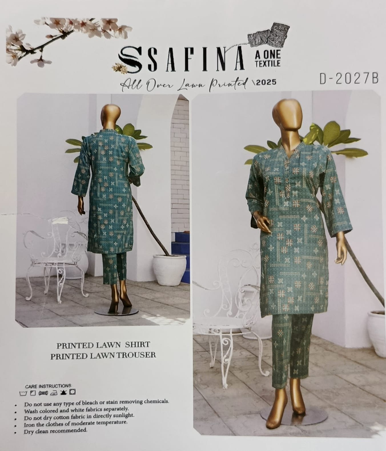 Safina 2 Pieces  Lawn